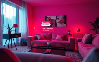 Engaging scene showcasing sexy AI chat on a modern digital interface in a cozy setting.