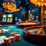 Watch players at the 789 club table as chips and cards create excitement.