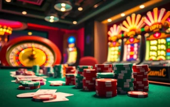 Engaging gambling experience with vibrant casino elements representing https://s8vip1.ink/ and exciting gameplay.