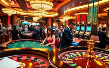 Engaging poker game with vibrant chips and roulette wheel at https://f8bet.dental/ showcasing a thrilling casino atmosphere.